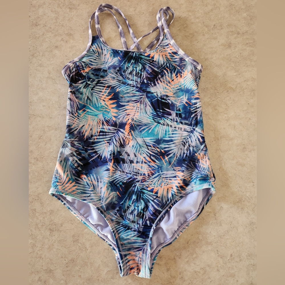 Athleta Girl Tropics Tie Dye One Piece
